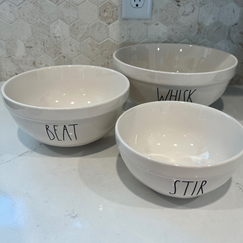 Rae Dunn Mixing Bowls